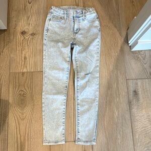 Girls Old Navy Jeans Rockstar Jeggings size 7 washed out blue